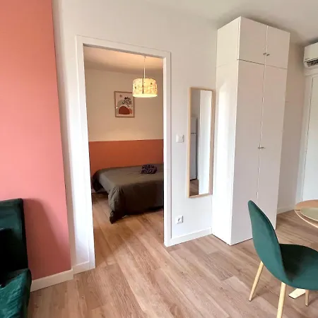 Le Quai 4 - Superbe T2 Lumineux Calme - Clim - Terrasse - Wifi - Gare A 200m Apartment